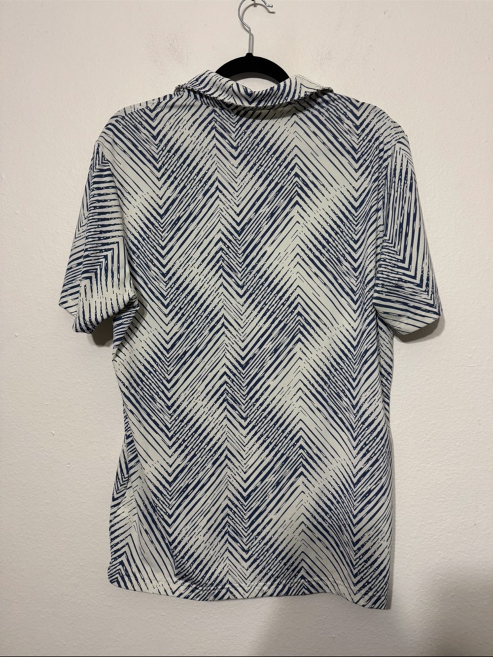 Adidas Men’s Crystal Jade Ult365 Allover Polo Golf shirt Size Medium - Picture 8 of 11